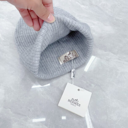 Hermes fashion soft breathable hat - Image 4
