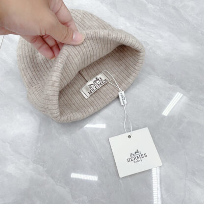 Hermes fashion soft breathable hat - Image 4