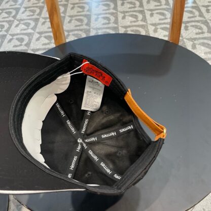Hermès canvas baseball cap - Image 8