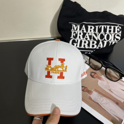 Hermès canvas baseball cap - Image 7