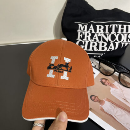 Hermès canvas baseball cap - Image 7