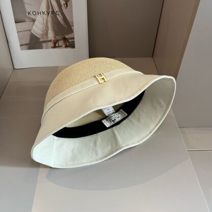 Hermès sunshade bucket hat - Image 8