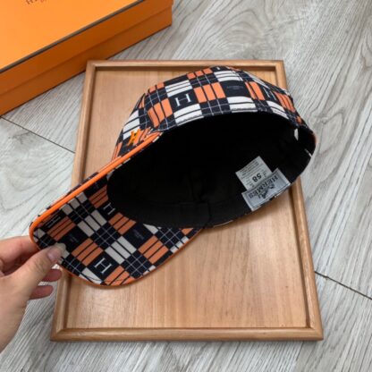 Hermès canvas baseball cap - Image 8
