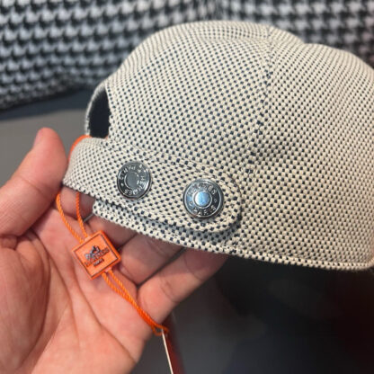Hermès Breathable Canvas Baseball Cap - Image 8