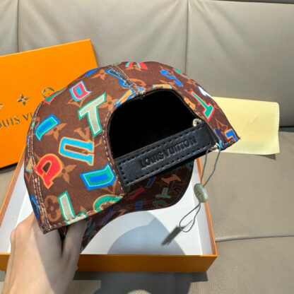 Louis Vuitton silk-screen baseball cap - Image 8