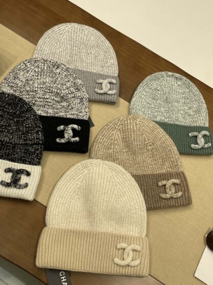 Chanel Winter Knitted Hat - Image 8