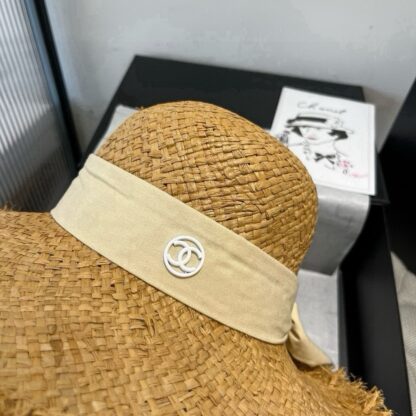 Chanel Beach Sun Hat - Image 8