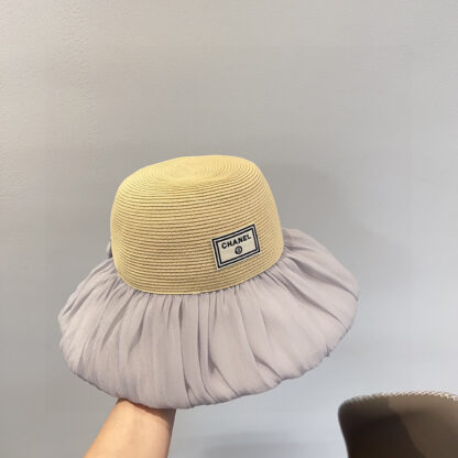Chanel pleated irregular bucket hat - Image 8