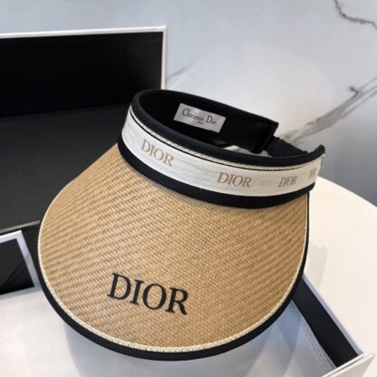 Dior casual all-match open top hat - Image 9