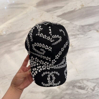 Chanel diamond hard top baseball cap - Image 8