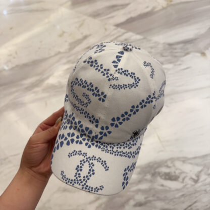 Chanel diamond hard top baseball cap - Image 8