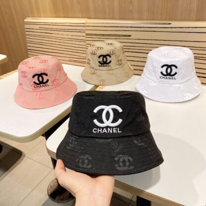 Chanel Unisex Casual Bucket Hat - Image 8