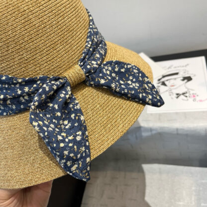 Dior Sun Straw Beach Hat - Image 9