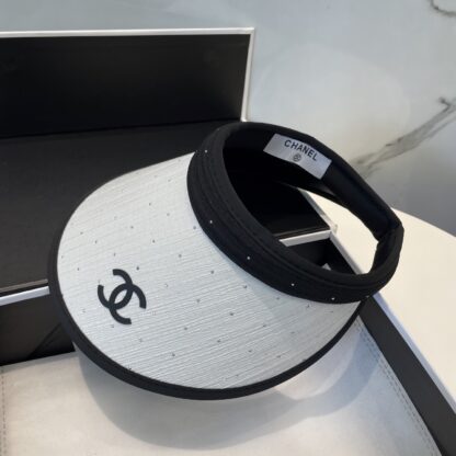 Chanel Summer Diamond Hollow Top Hat - Image 8