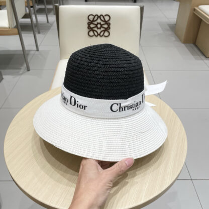 Dior ladylike straw hat - Image 9