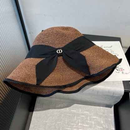 Dior Sunshade Beach Straw Hat - Image 9