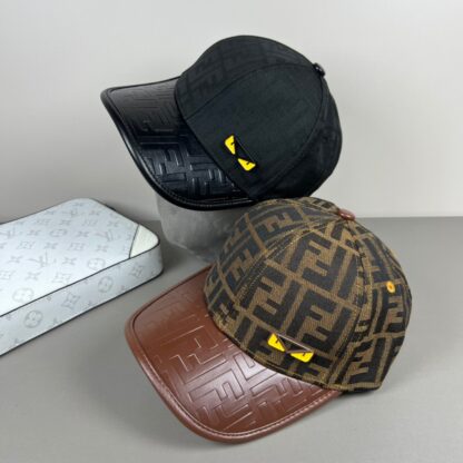 Fendi classic monogram trendy baseball cap - Image 9