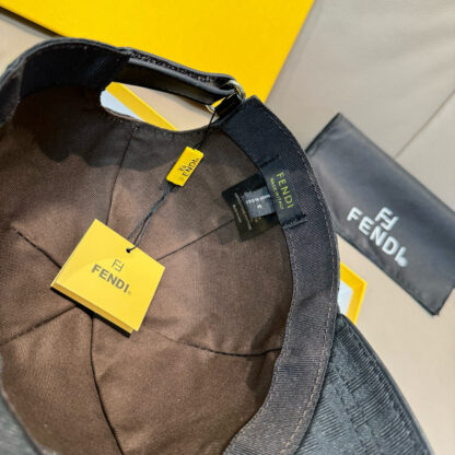 Fendi Classic Jacquard Fashion Baseball Cap - Image 9