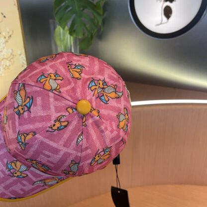 Fendi Lightweight Breathable Vintage Baseball Cap - Image 9