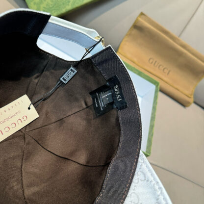 Gucci embroidered baseball cap - Image 8