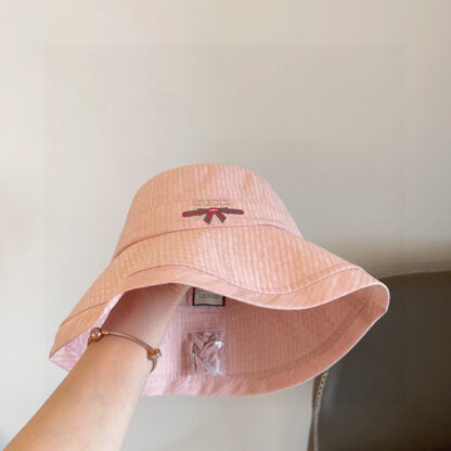 Gucci wide brim cotton and linen sunshade bucket hat - Image 8