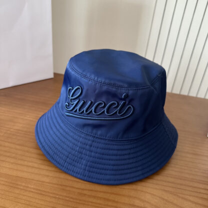 Gucci simple embroidered bucket hat - Image 8
