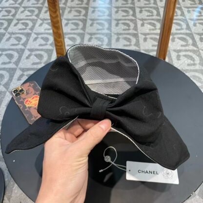 Chanel hollow top large brim sun hat - Image 8
