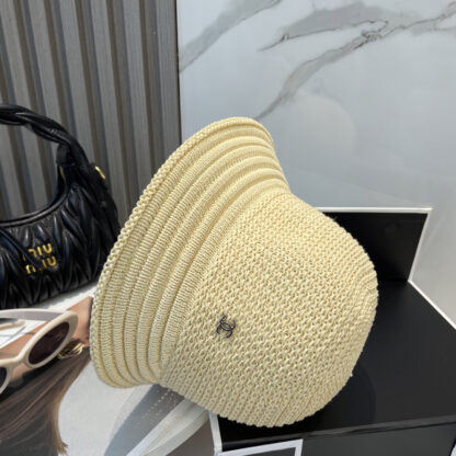Chanel sun protection knitted bucket hat - Image 8
