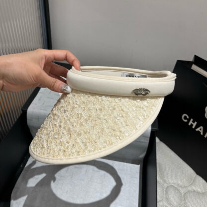Chanel sequined sun hat - Image 8