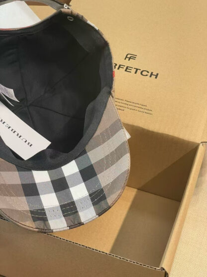 Burberry Classic Check Baseball Cap - Image 9