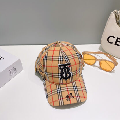Burberry Classic Check Baseball Cap - Image 9
