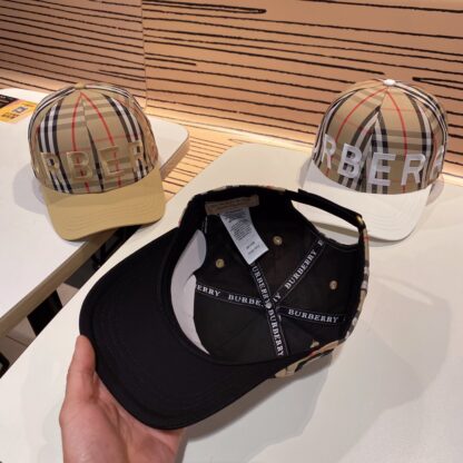 Burberry Classic Check Baseball Cap - Image 9