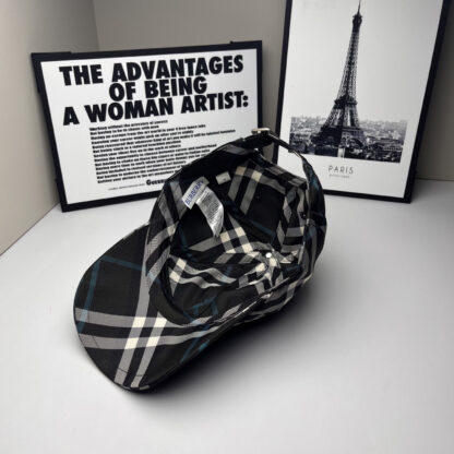 Burberry Classic Check Baseball Cap - Image 9