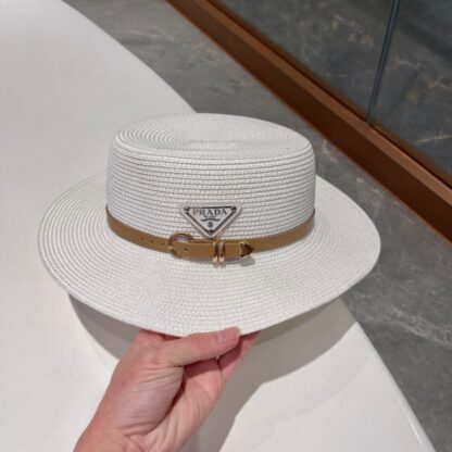 Prada new straw sun hat - Image 8