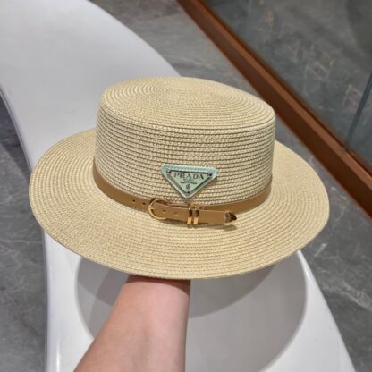 Prada new straw sun hat - Image 8