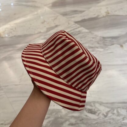 Prada classic triangle logo bucket hat - Image 8