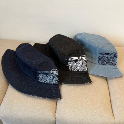 Burberry Fashion Embroidered Simple Bucket Hat - Image 9