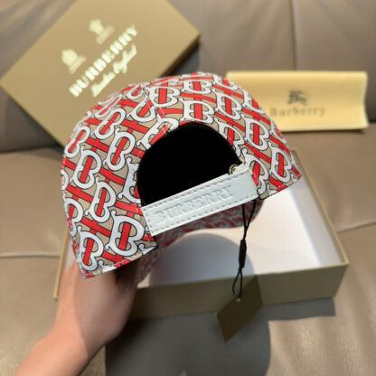 Burberry Fashion Print Baseball Cap - Image 9