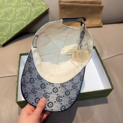 Gucci jacquard baseball cap - Image 8