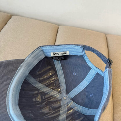 Miu Miu versatile fashion baseball cap - Image 9