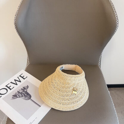 Miu Miu Straw Holiday Visor - Image 9