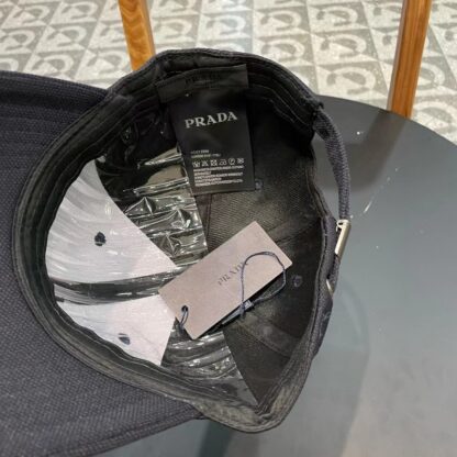 Prada embroidered letters all-match baseball cap - Image 8