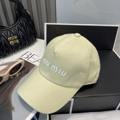 Miu Miu embroidered baseball cap - Image 9