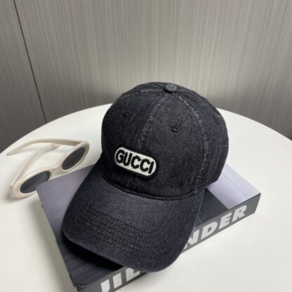 Gucci new denim baseball cap - Image 7