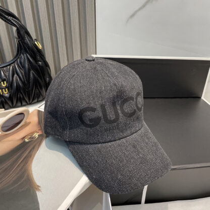Gucci new denim baseball cap - Image 8
