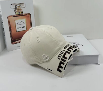Miu Miu personalized fashion hole baseball cap - Image 9