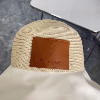 Saint Laurent woven bow bucket hat - Image 8