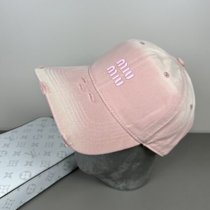 Miu Miu Simple Gradient Baseball Cap - Image 9