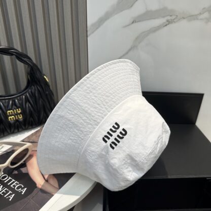 Miu Miu Simple Lightweight Bucket Hat - Image 9