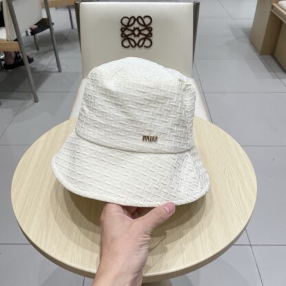 Miu Miu Simple Bucket Hat Sun Hat - Image 9